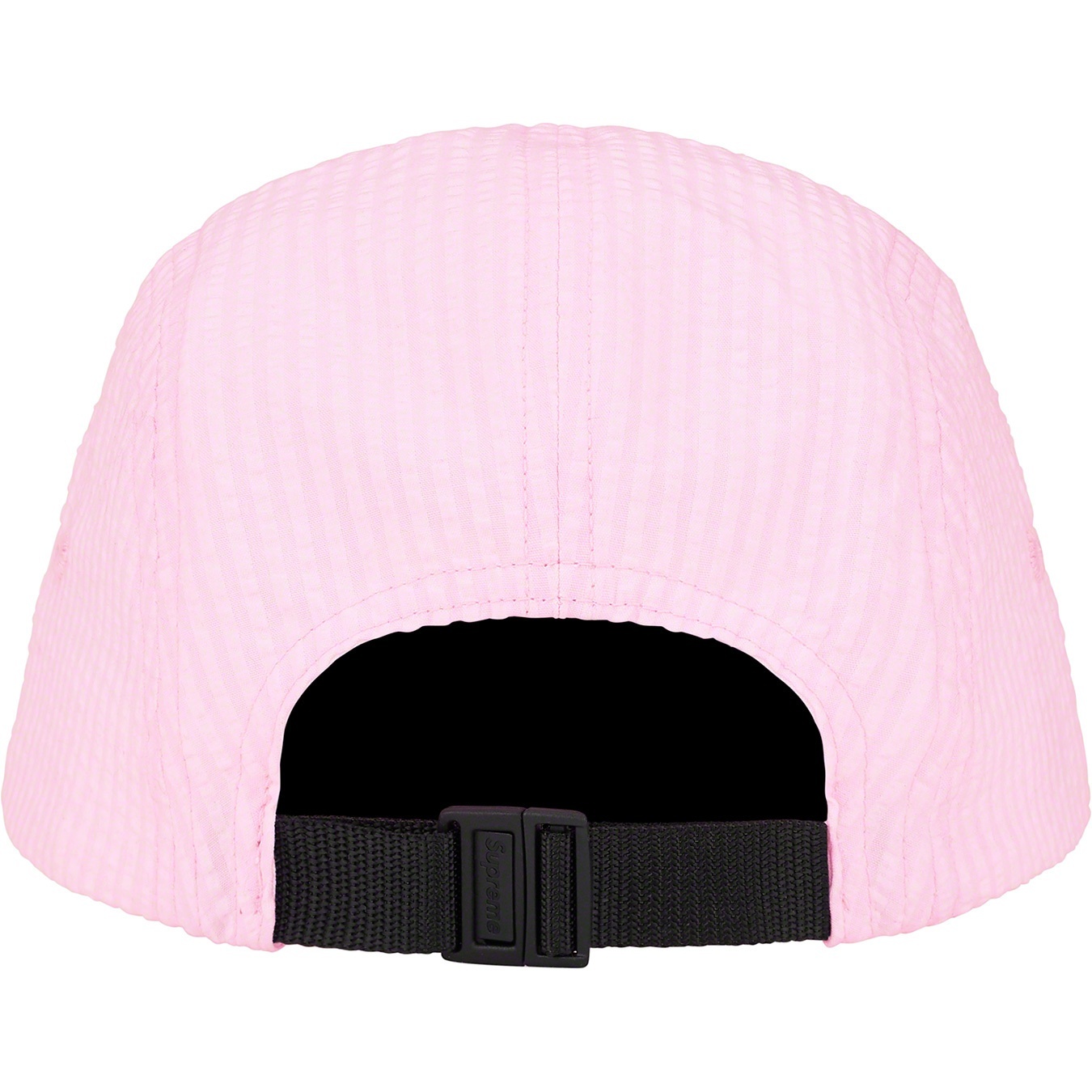 Washed Seersucker Camp Cap view 3